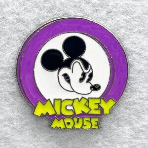 🔮5/$25‎ Disney Purple Oh Mickey! Classic Mickey Mouse Pin